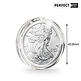 Ultra Perfect Fit Münzkapseln für 1 oz. American Eagle Silber (40,6 mm), 10er-Pack